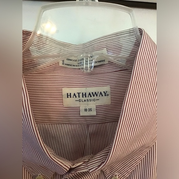 Hathaway Classic Button-down Dress Shirt - Picture 2 of 3